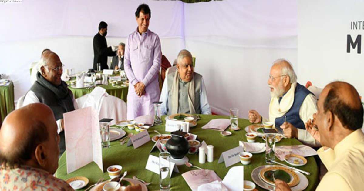 PM Modi, Kharge enjoy millet lunch together after Congress president's dog remark